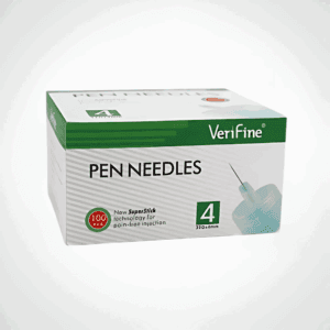 Aiguille pour Stylo Insuline VERIFINE 4mm boite 100