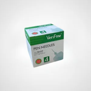 Aiguille pour stylo insuline VERIFINE 4mm boite 50