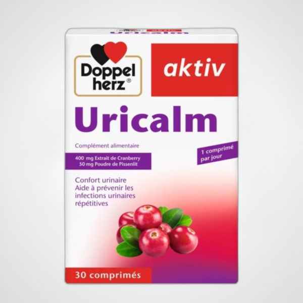 Aktiv Uricalm DOPPELHERZ 30 comprimes