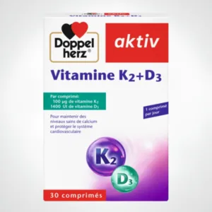 Aktiv Vitamine K2+D3 DOPPELHERZ 30 comprimes