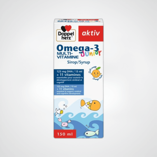 Aktiv omega3 junior DOPPELHERZ 150ml