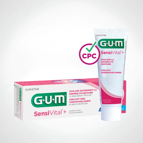 Dentifrice 75ml GUM Sensivital plus