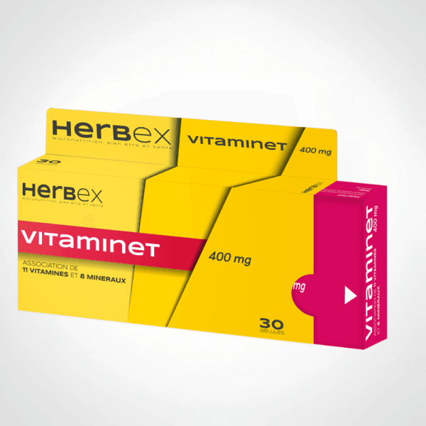 HERBEX Vitaminet 400mg 30 capsules