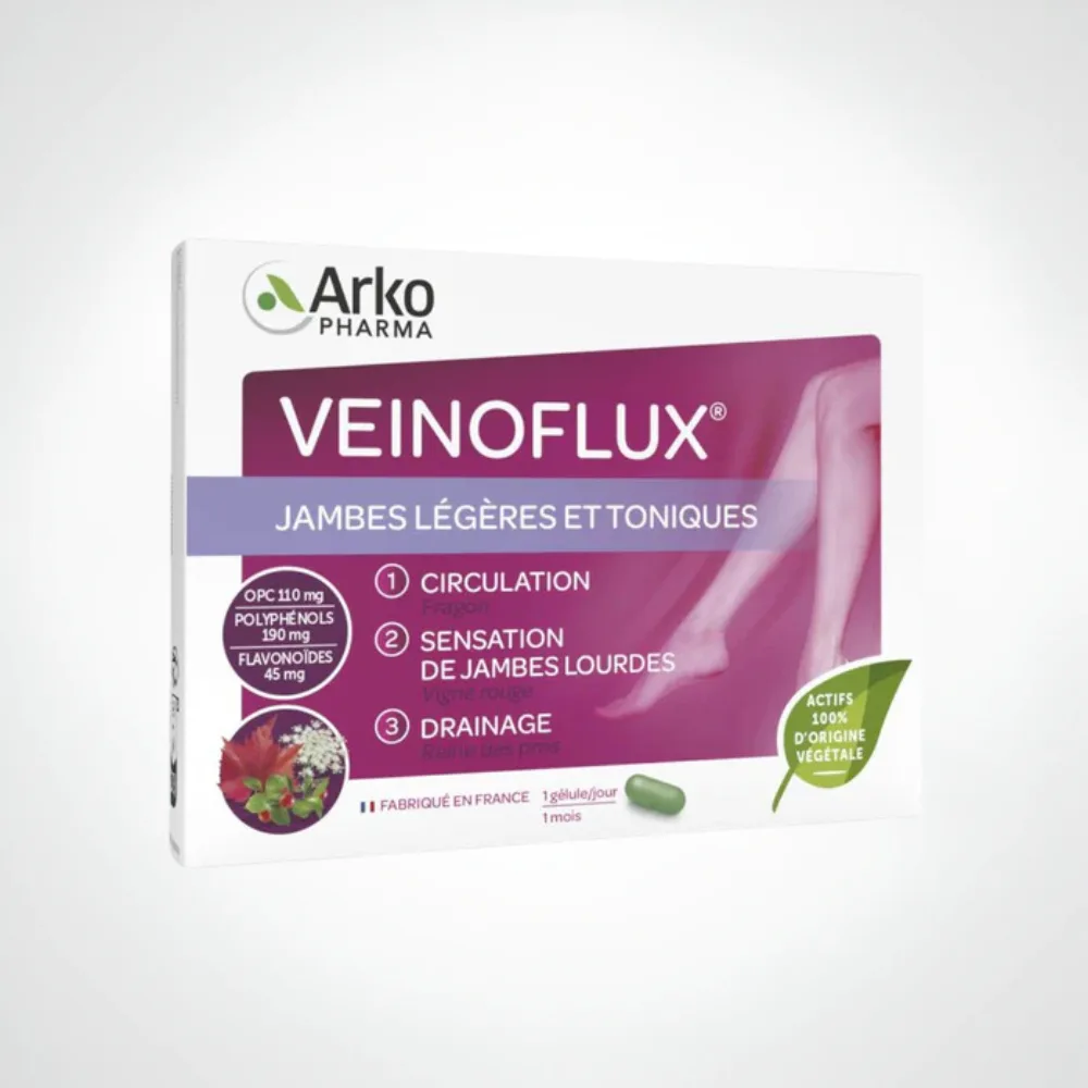 Veinoflux ARKOPHARMA 30 capsules