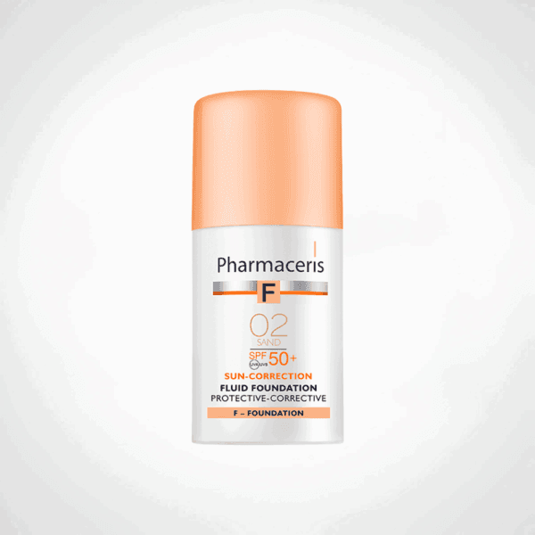 PHARMACERIS F Fond de Teint SAND2 SPF50+ 30ml