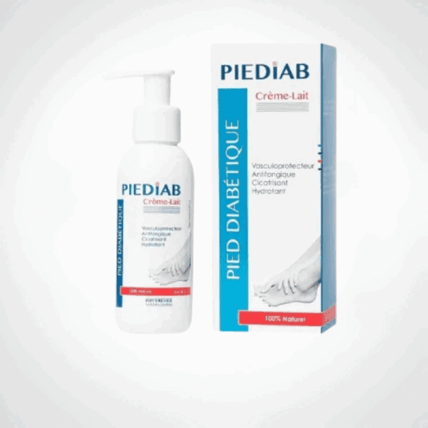 PIEDIAB Creme lait pied diabétique 100ml