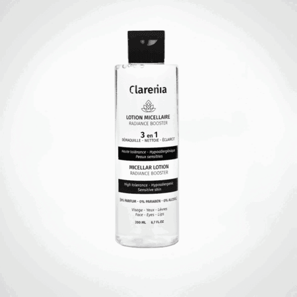CLARENIA Eau micellaire Radiance booster 3en1 200ml