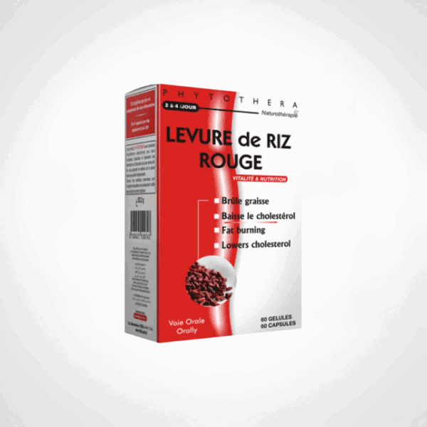 Levure de Riz Rouge 60 gelule PHYTOTHERA