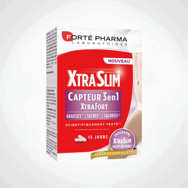 XTRA SLIM Capteur 3en1 60 Gelules