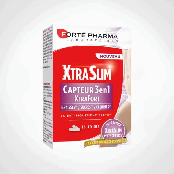 XTRA SLIM Capteur 3en1 60 Gelules
