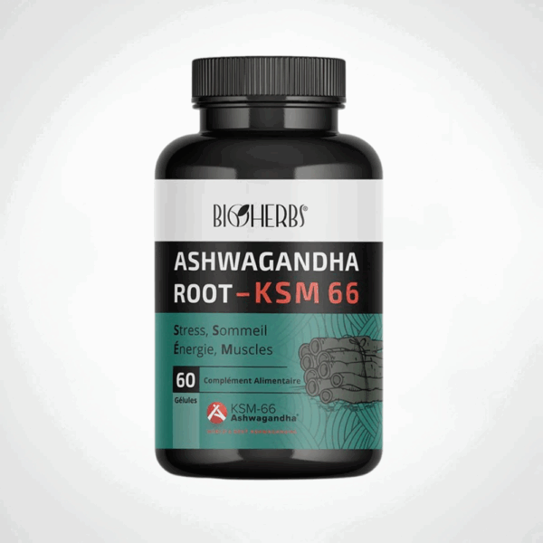 BIOHERBS Ashwagandha KSM 66 60 Gélules