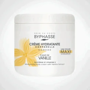 BYPHASSE Crème Hydratante Corps A L'Extrait De Vanille 500ML