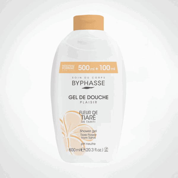 BYPHASSE Gel De Douche Fleur De Tiaré 600ml