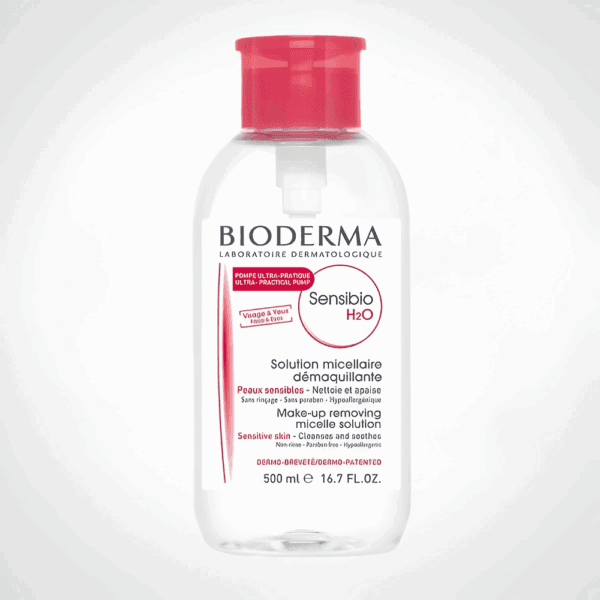 BIODERMA SENSIBIO H2O POMPE INVERSEE 500ML