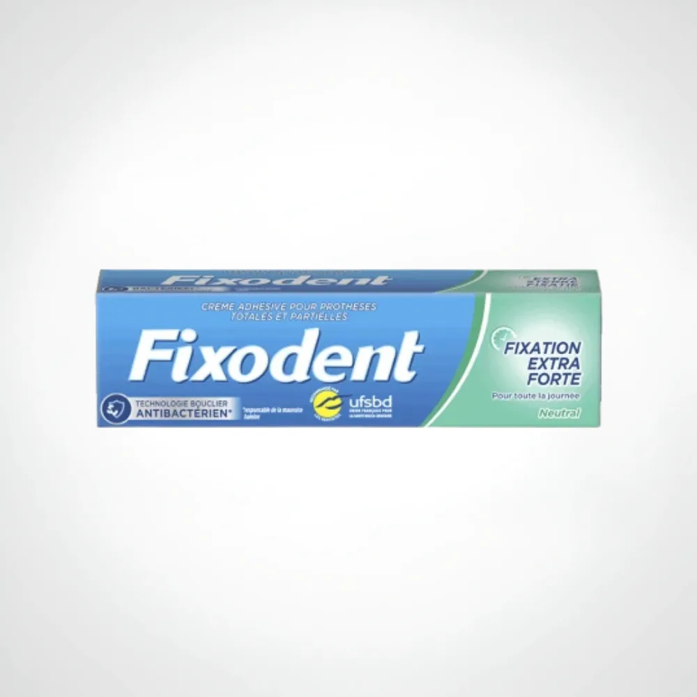 Crème Adhésive prothèse 47gr FIXODENT NEUTRE