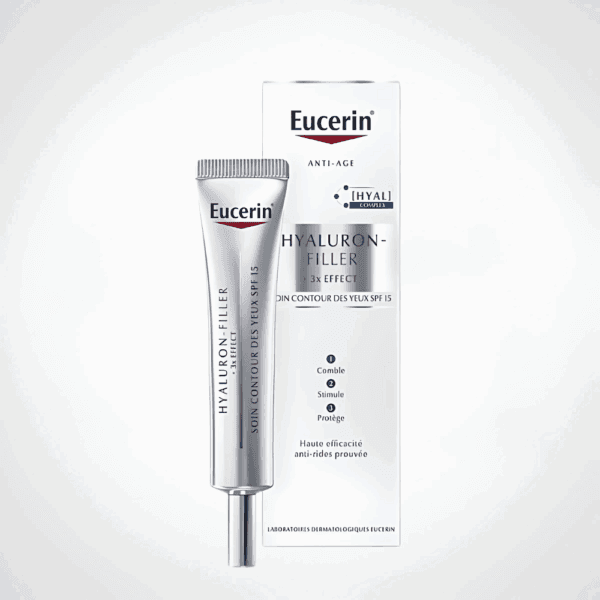EUCERIN HYALURON FILLER + 3 EFFECT Soin Contour Yeux SPF15 15ML