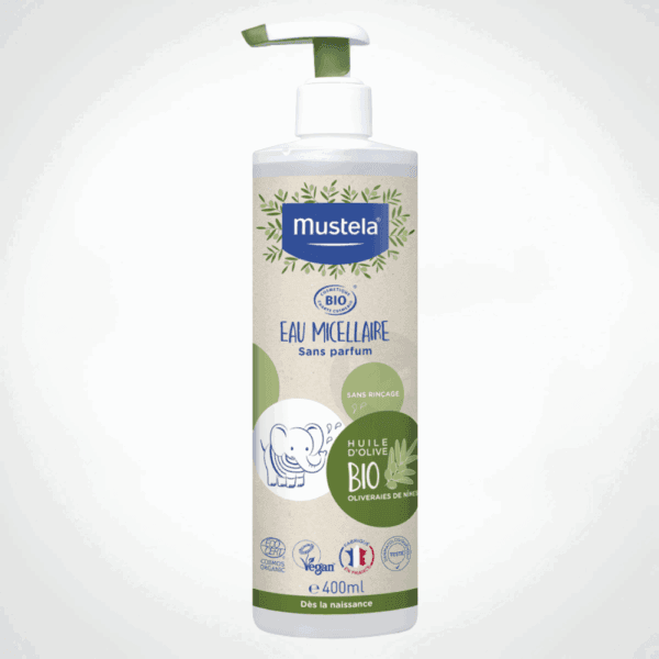 MUSTELA BIO EAU MICELLAIRE 400ML