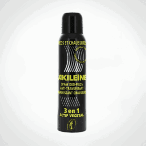 AKILEINE Spray Deo Pieds et Chaussure 3en1 noir 150ml