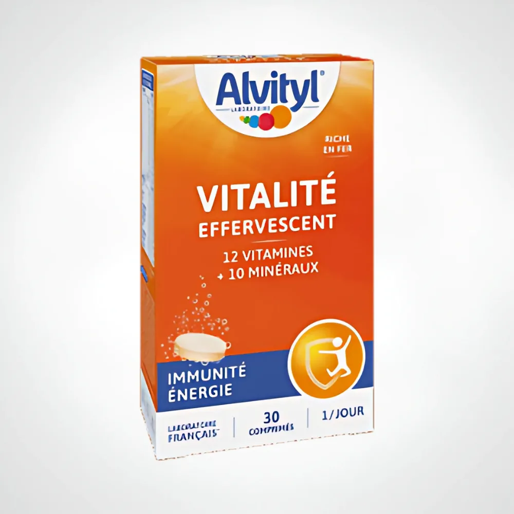 ALVITYL MULTIVITAMINE EFFERVESCENT 30 COMPRIMES
