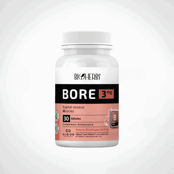 BIOHERBS BORE 3MG 30 GELULES