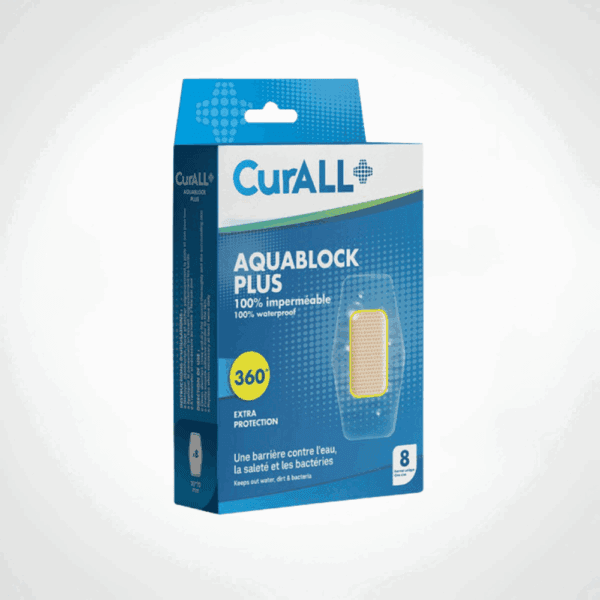 Curall Aquablock PLUS Pansement imperméable 30x70 B/8