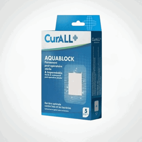 Curall Aquablock Pansement post-opératoire stérile & imperméable 50x70mm B/5