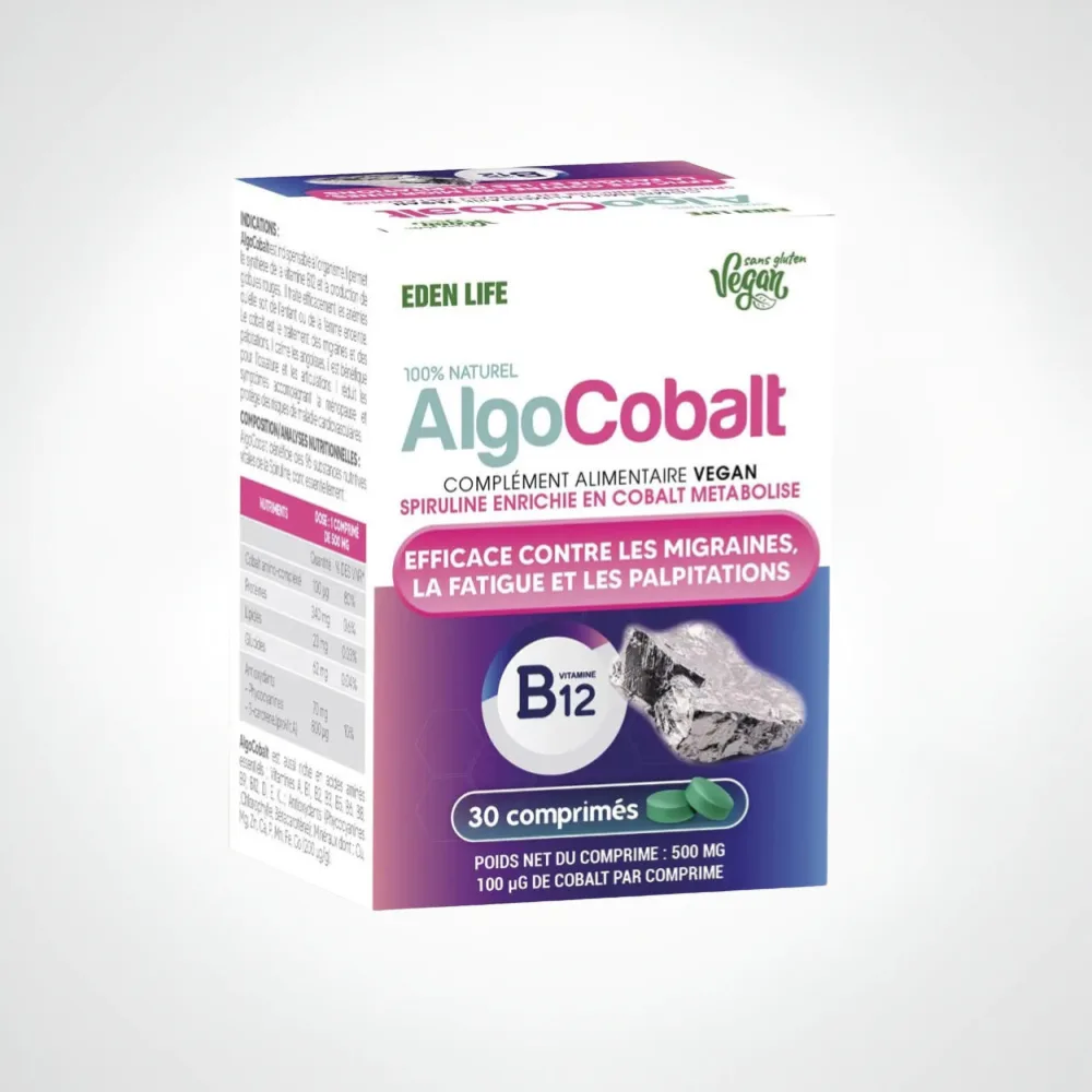 EDEN LIFE ALGOCOBALT 30 COMPRIMES