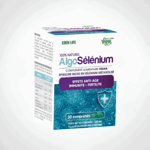 EDEN LIFE ALGOSELENIUM 30 COMPRIMES