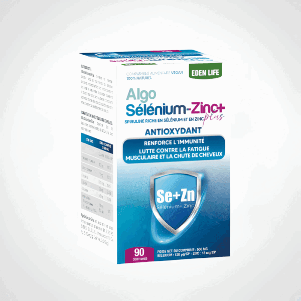 EDEN LIFE ALGOSELENIUM + ZINC 90 COMPRIMES