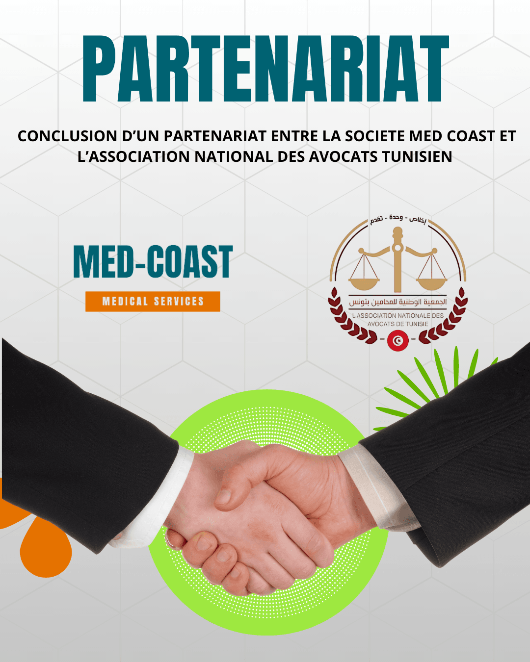 PARTENARIAT MED COAST ET ANAT