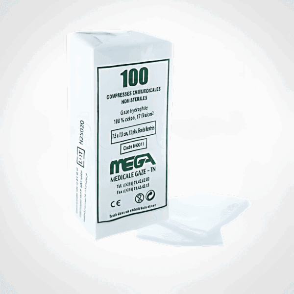 MEGA COMPRESSE NON STERILE 10X10 12 PLIS B 100