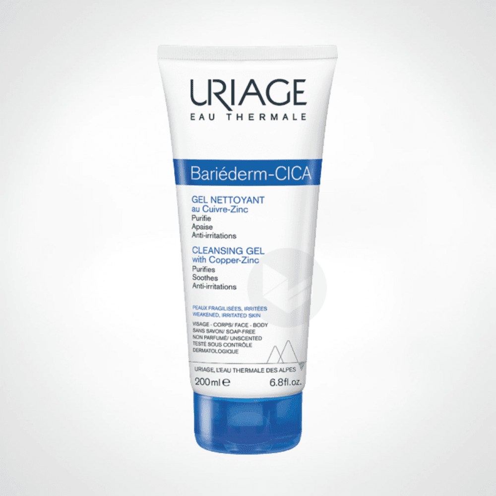 URIAGE BARIEDERM CICA-GEL NETTOYANT 200ML