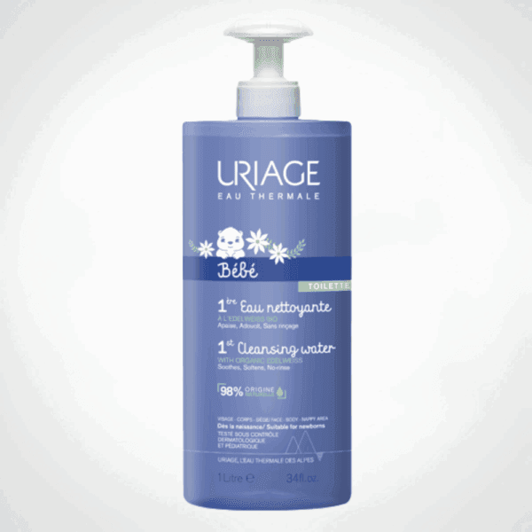 URIAGE BEBE 1ERE EAU NETTOYANTE VISAGE CORPS ET SIEGE 500ML