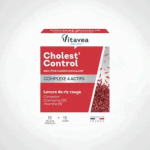 VITAVEA CHOLEST CONTROL LEVURE DE RIZ ROUGE15 GELULES