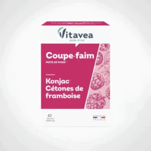 VITAVEA COUPE FAIM KONJAK CETONES DE FRAMBOISE 42 GELULES