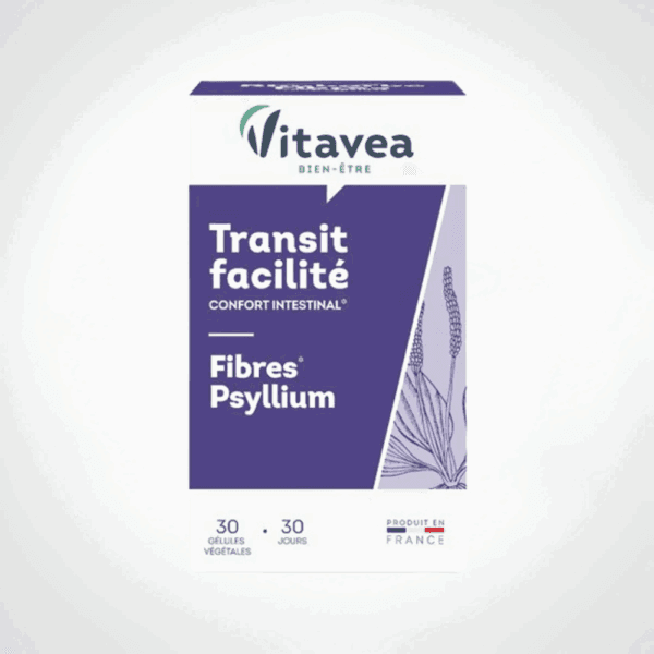 VITAVEA TRANSIT FACILITE FIBRES PSYLLIUM 30 GELULES