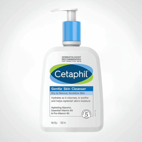 CETAPHIL GENTLE CLEANSER LOTION NETTOYANTE POMPE 500ML
