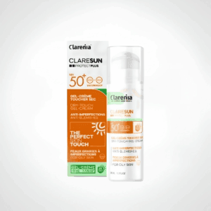 CLARENIA CLARESUN GEL CREME TOUCHER SEC SPF50+ 50ML