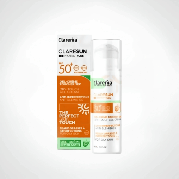 CLARENIA CLARESUN GEL CREME TOUCHER SEC SPF50+ 50ML
