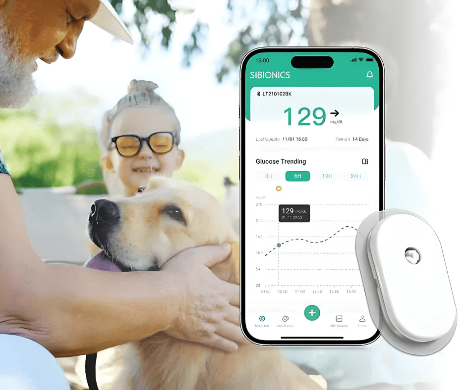 Capteur de Glucose en Continu SIBIONICS GS1