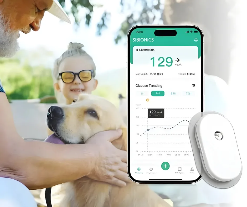 Capteur de Glucose en Continu SIBIONICS GS1