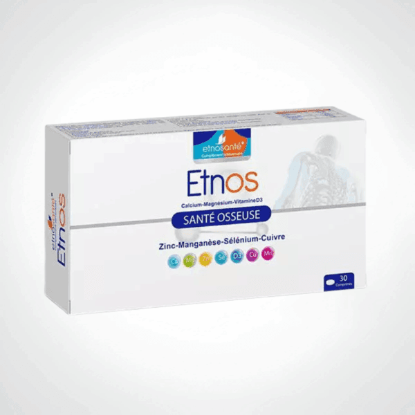 ETNOSANTE ETHNOS CALCIUM + MAGNESIUM + VIT D3 30 COMPRIMES
