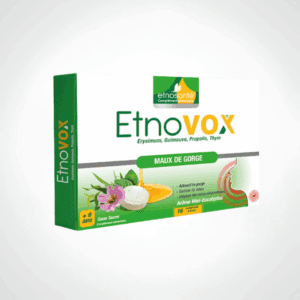 ETNOSANTE ETNOVOX MAUX DE GORGE MIEL EUCALYPTUS 16 COMPRIMES