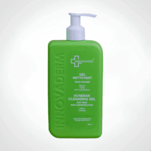 INNOVADERM GEL NETTOYANT ACNEBAK GRASSE 380ML