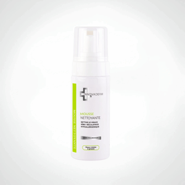 INNOVADERM MOUSSE NETTOYANTE ACIDE HYALU PMG 150ML