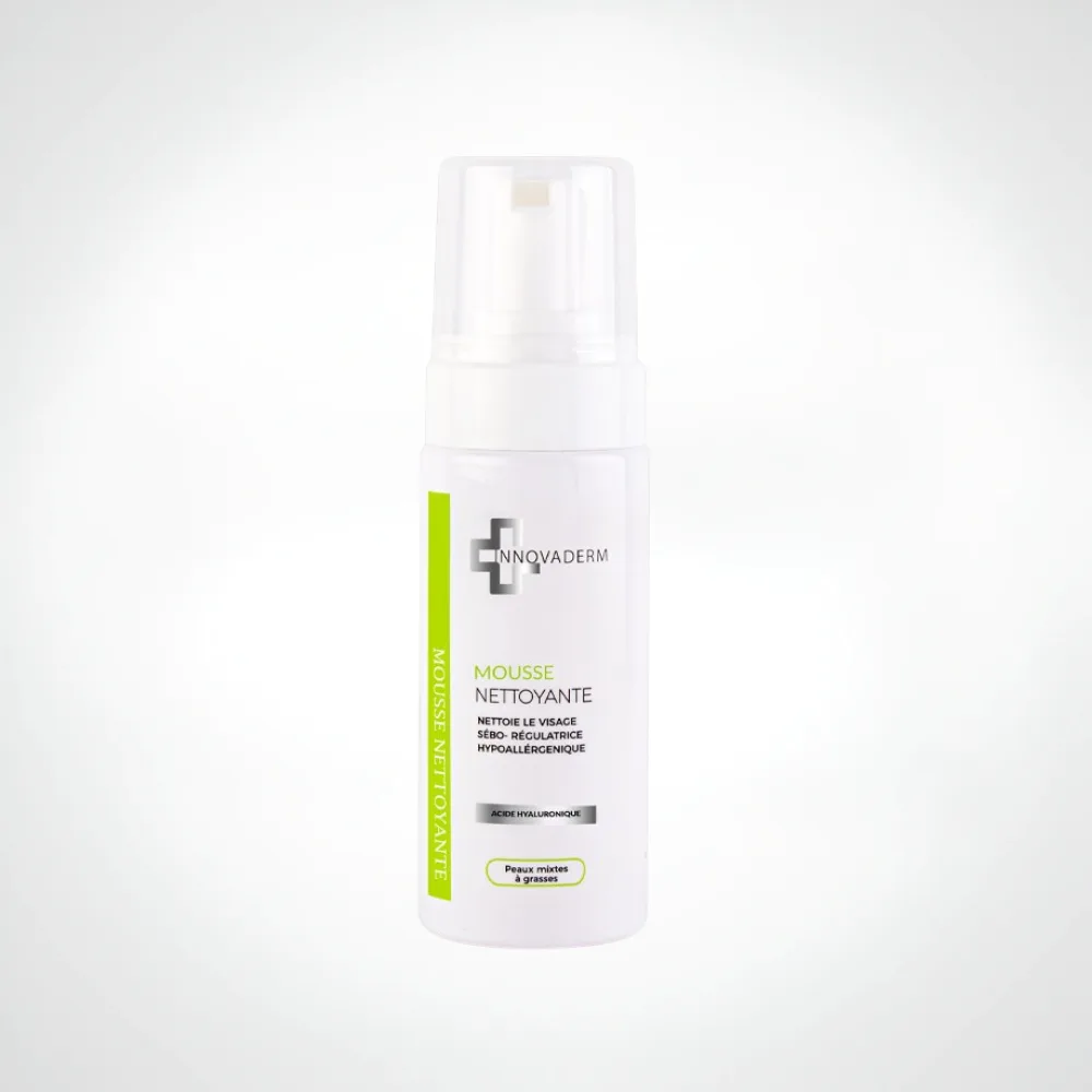 INNOVADERM MOUSSE NETTOYANTE ACIDE HYALU PMG 150ML