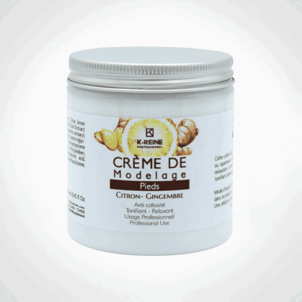 K-REINE CREME MODELAGE PIEDS CITRON GINGEMBRE 250 ML