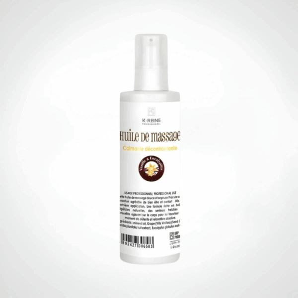 K-REINE HUILE DE MASSAGE EUCALYPTUS VANILLE 200ML