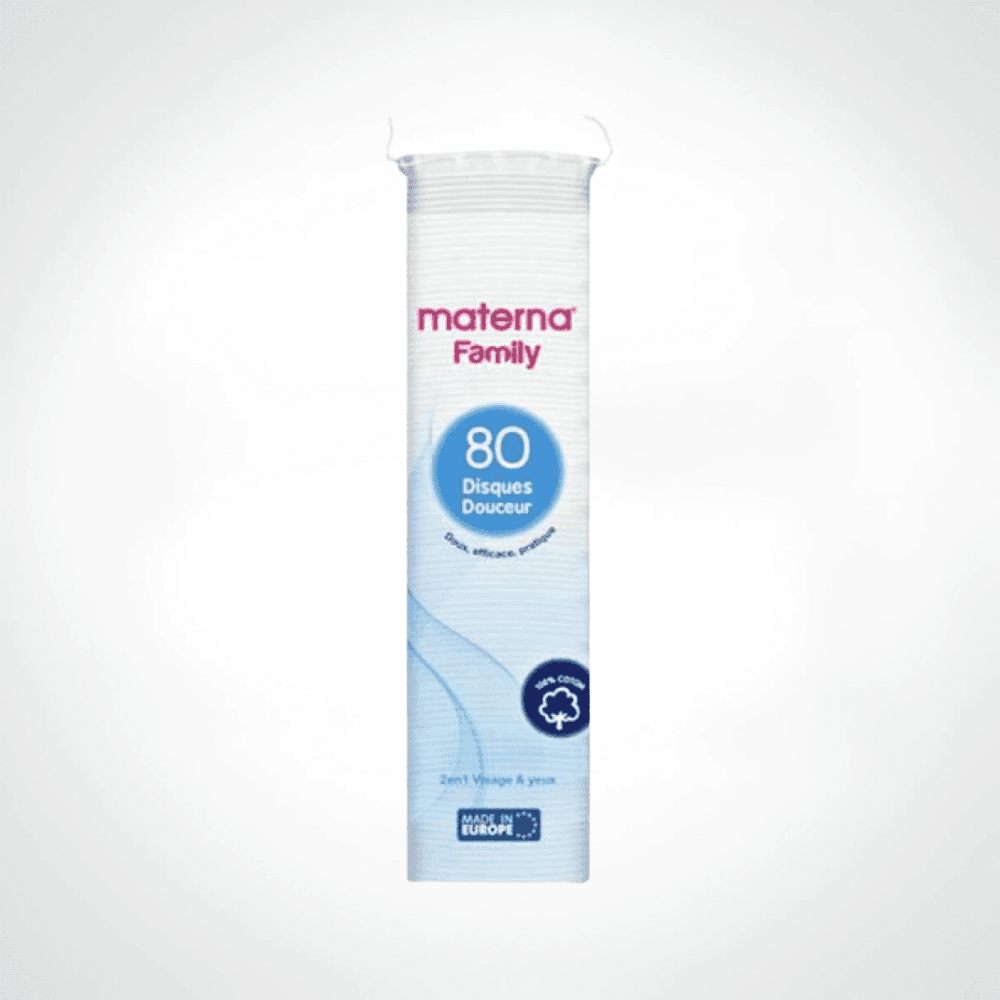 MATERNA 80 Disques à démaquiller coton disque