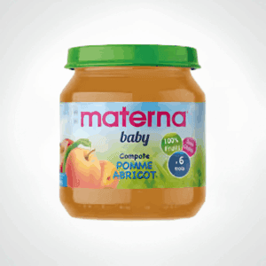 MATERNA COMPOTE POMME ABRICOT 130g